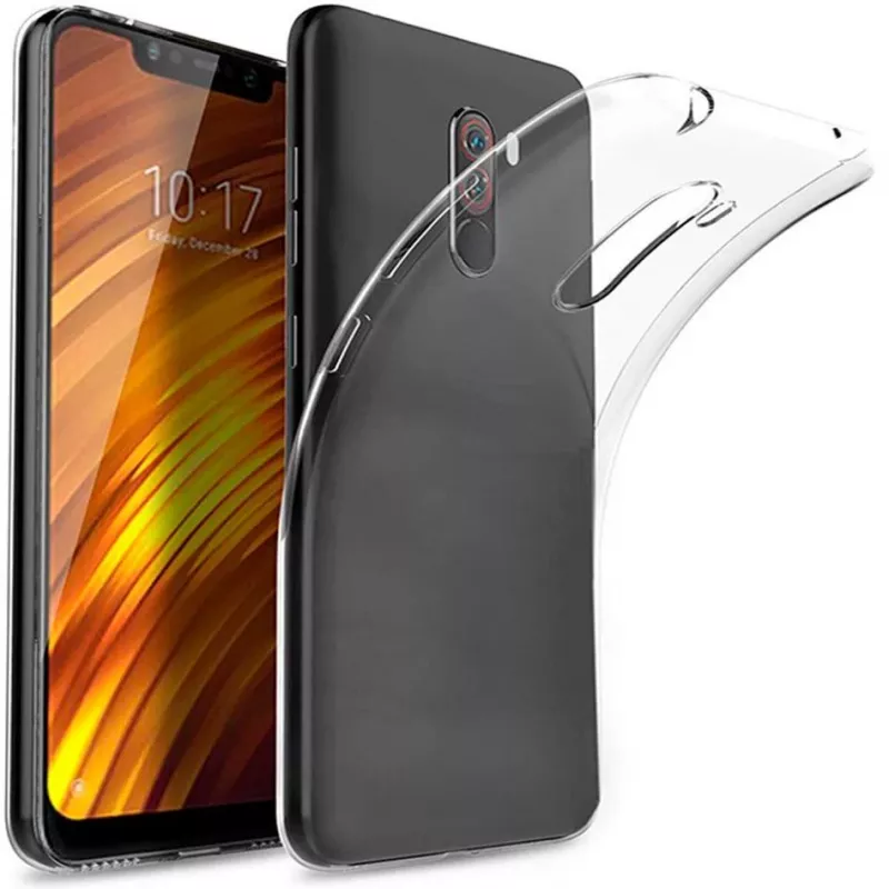 iLike Xiaomi Pocophone F1 funda trasera TPU ultra slim 1 mm transparente