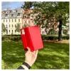 iLike Funda tipo libro Slim para Xiaomi Redmi 12 roja