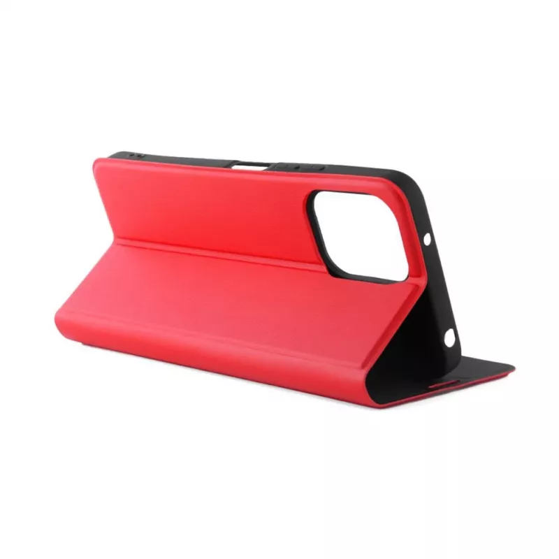 iLike Funda tipo libro Slim para Xiaomi Redmi 12 roja