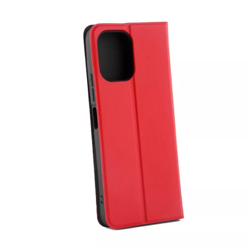 iLike Funda tipo libro Slim para Xiaomi Redmi 12 roja