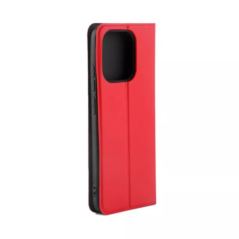 iLike Xiaomi Redmi 12C Funda tipo libro slim roja