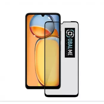 Protector de pantalla de cristal negro para Xiaomi Redmi 13C 4G/Poco C65