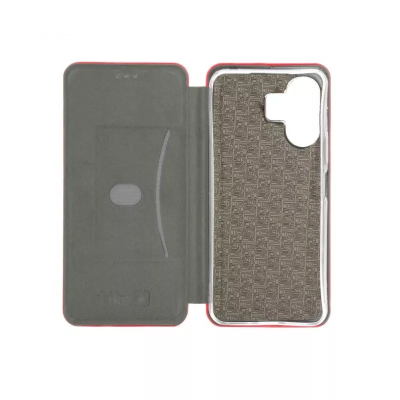 iLike Xiaomi Redmi 13C 5G Funda tipo libro Slim Rojo