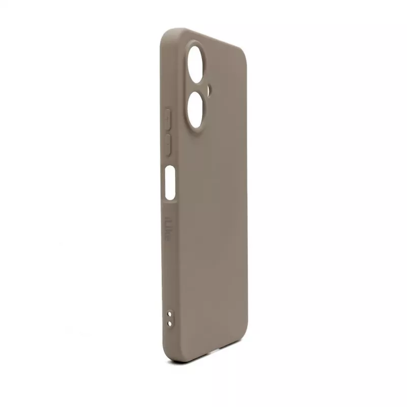 Funda de silicona nano iLike para Xiaomi Redmi 13C 5G plateada
