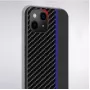 iLike Xiaomi Redmi 9C / 10A Funda Tel Protect CARBON Negro Azul