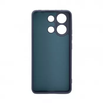 iLike Funda de silicona nano para Xiaomi Redmi Note 13 4G azul medianoche