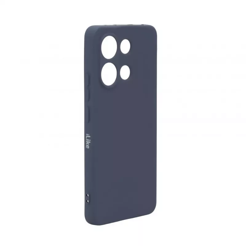 iLike Funda de silicona nano para Xiaomi Redmi Note 13 4G azul medianoche