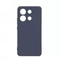 iLike Funda de silicona nano para Xiaomi Redmi Note 13 4G azul medianoche