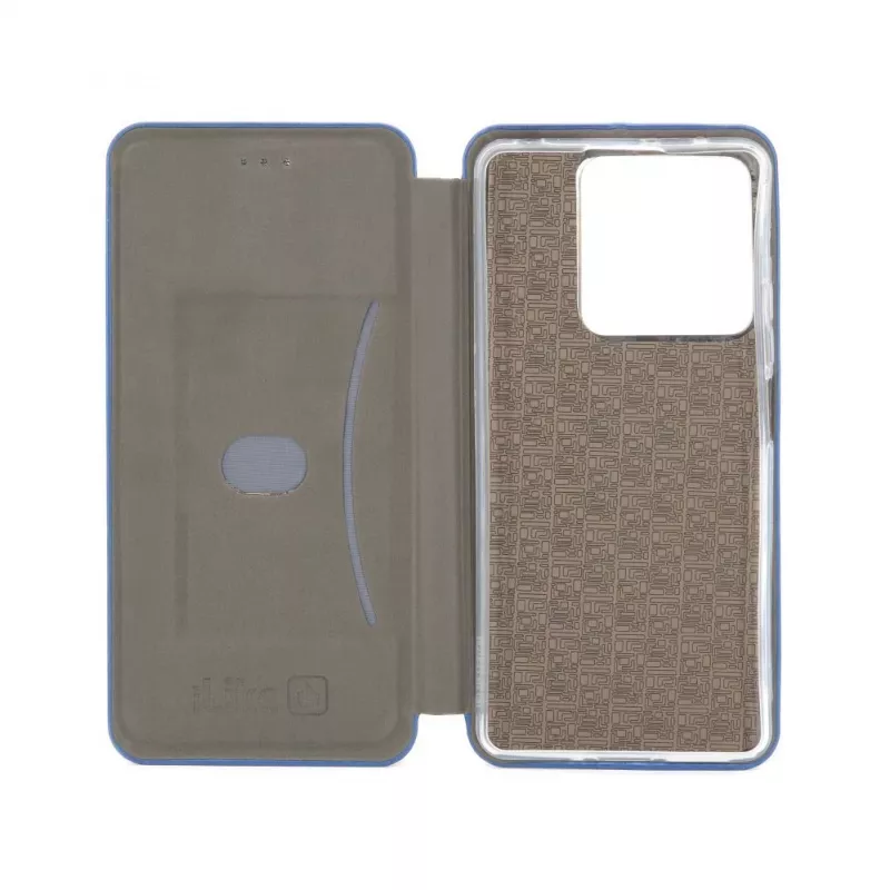 iLike Xiaomi Redmi Note 13 5G funda tipo libro Slim azul medianoche