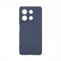 iLike Funda de silicona Nano para Xiaomi Redmi Note 13 5G azul medianoche