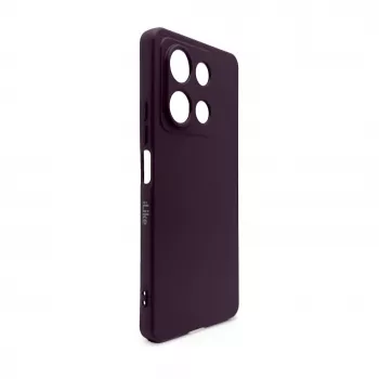 iLike Funda de silicona nano para Xiaomi Redmi Note 13 5G lila