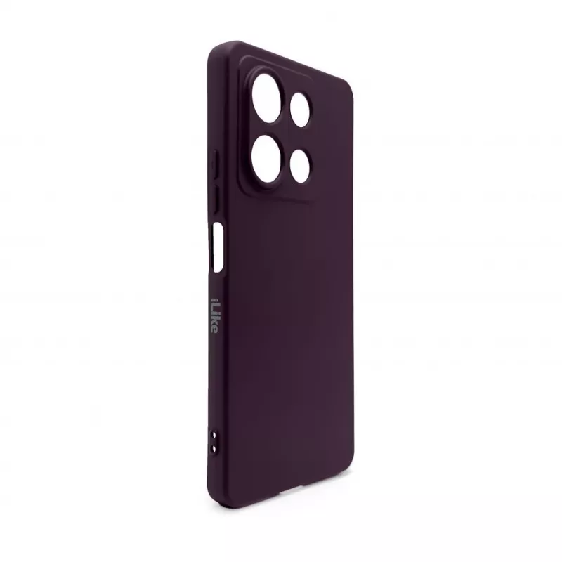 iLike Funda de silicona nano para Xiaomi Redmi Note 13 5G lila