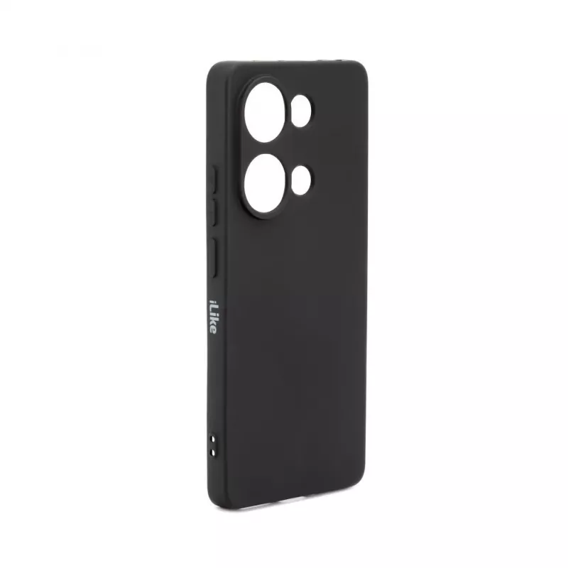 iLike Funda de silicona nano para Xiaomi Redmi Note 13 Pro 4G / Poco M6 Pro negra