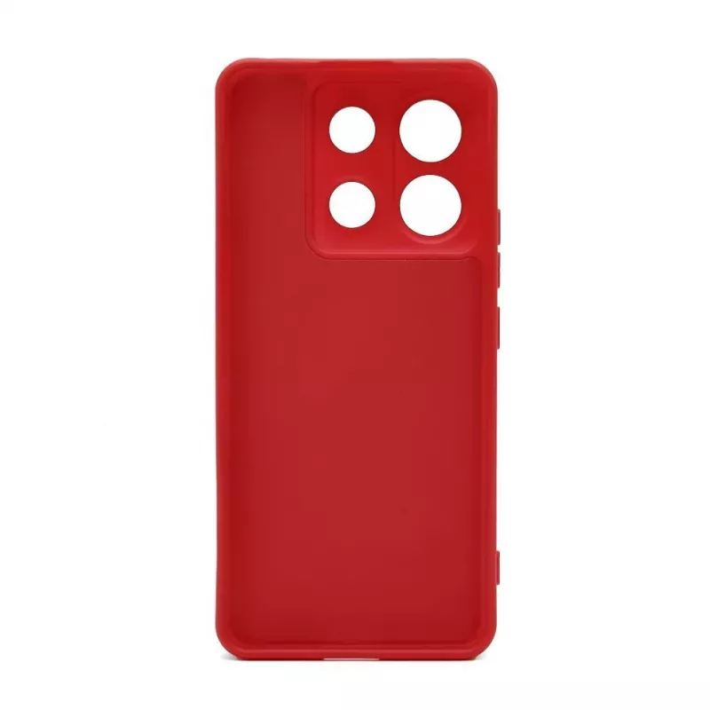 iLike Funda de silicona nano para Xiaomi Redmi Note 13 Pro 5G roja