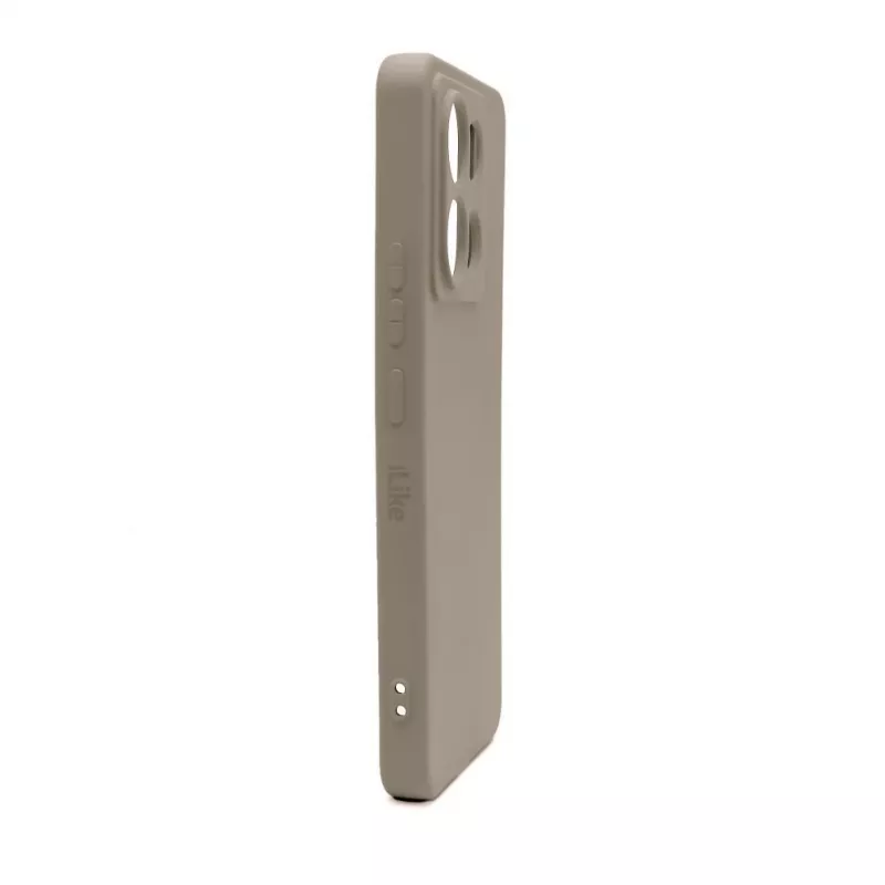 iLike Funda de silicona nano para Xiaomi Redmi Note 13 Pro 5G plateada