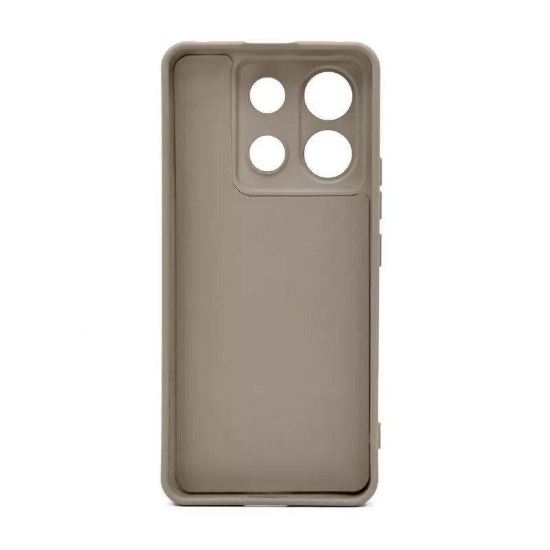 iLike Funda de silicona nano para Xiaomi Redmi Note 13 Pro 5G plateada
