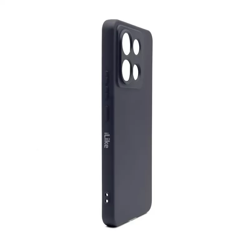 iLike Funda de silicona nano para Xiaomi Redmi Note 13 Pro 5G plateada