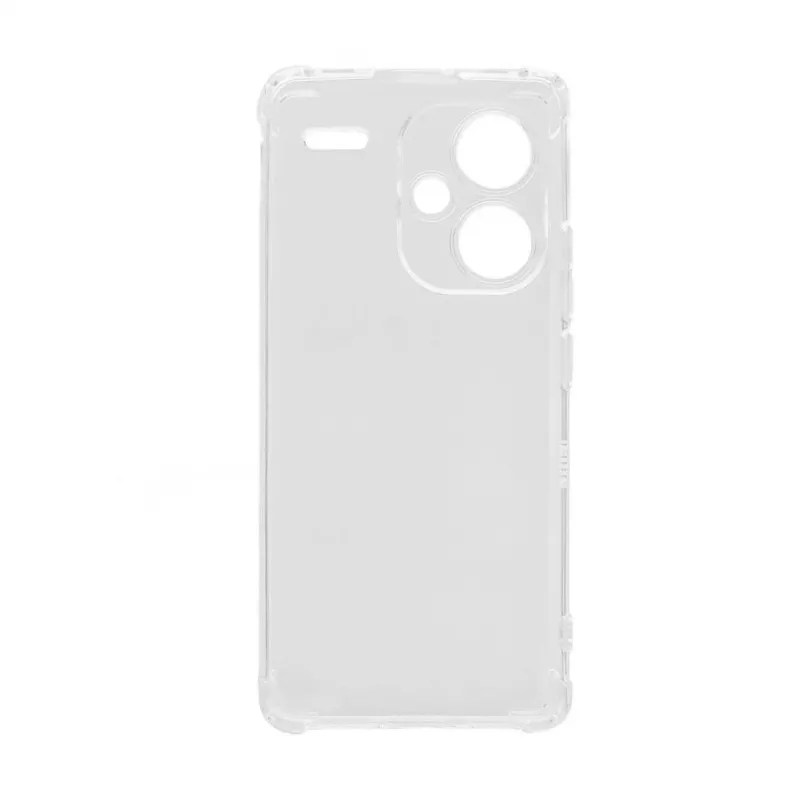 iLike Funda de silicona transparente para Xiaomi Redmi Note 13 Pro Plus 5G 1,5mm TPU