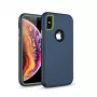 iLike Xiaomi Redmi Note 7 Funda Defender Solid 3en1 Azul Marino