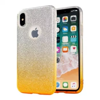 Funda trasera BLING iLike para Xiaomi Redmi Note 8 / Redmi Note 8 2021 Dorada