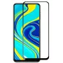 iLike Protector de pantalla de cristal templado Full Glue con marco negro para Xiaomi Redmi Note 9 / Redmi 9T / Poco M3