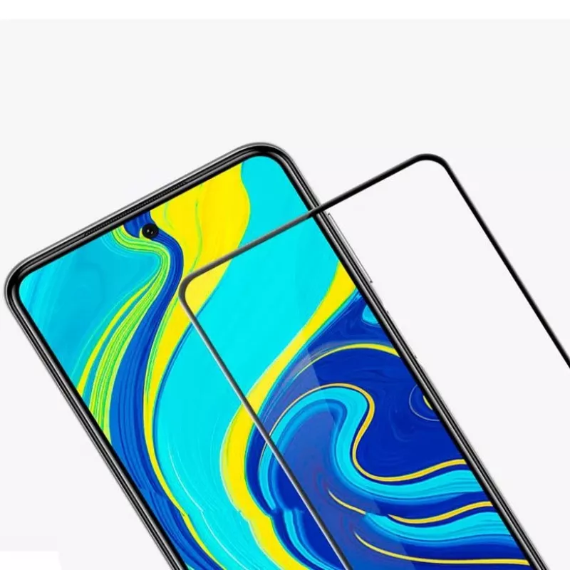 iLike Xiaomi Redmi Note 9S/9 Pro Protector de pantalla de vidrio plano transparente 0,33mm