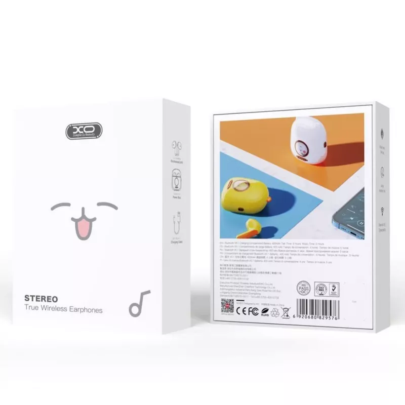 iLike XO auriculares Bluetooth G6 TWS blanco