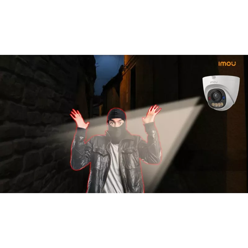 Imou IPC-PS8E Cámara IP domo PoE 5MP