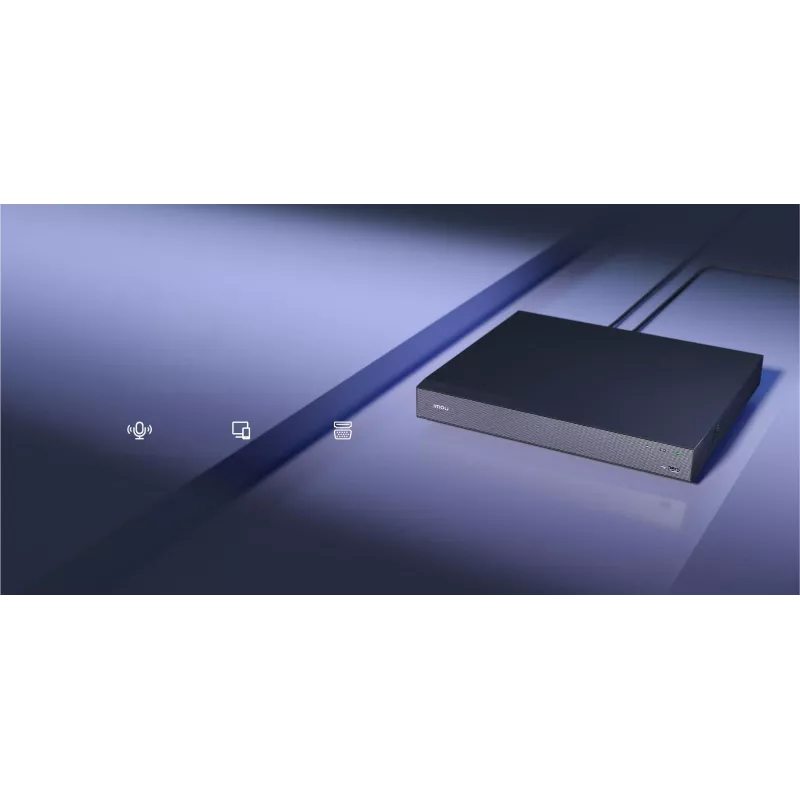 NVR Imou N236-16P 36 canales 16 PoE, grabación 4K, H.265+, reconocimiento facial