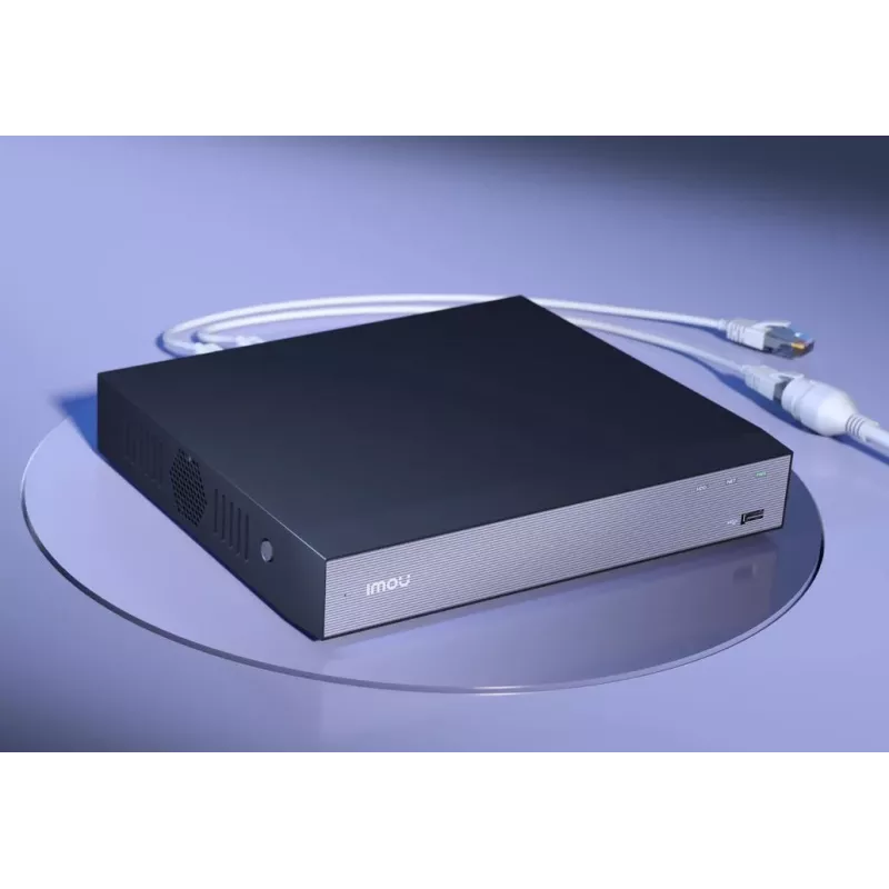 Imou NVR-N118-8P-8A0E-P grabador de vídeo en red 4K de 18 canales 8-PoE