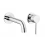 Grifería de lavabo empotrada DAFNI cromada