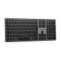 INATECK Teclado inalámbrico ergonómico QWERTZ Gris