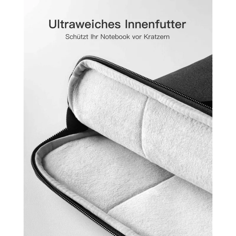 Inateck 13 Bolsa para portátil compatible con 14 MacBook Pro/Air
