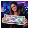 INCA teclado gaming RGB GraySwitch USB-C/BT 2,00 m blanco (IKG-455)