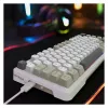 INCA teclado gaming RGB GraySwitch USB-C/BT 2,00 m blanco (IKG-455)