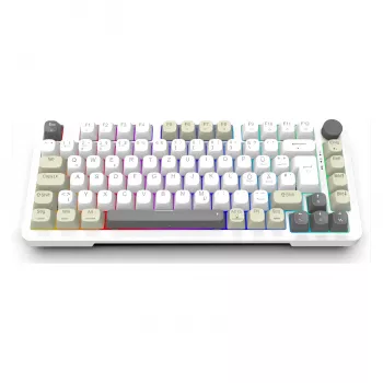 INCA teclado gaming RGB GraySwitch USB-C/BT 2,00 m blanco (IKG-455)
