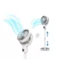 INCA IAF-01B ventilador de pie con batería, motor BLDC, 5 velocidades, indicador LED, blanco