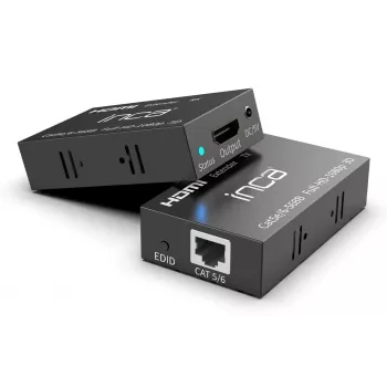 INCA IEX-60 Extensor HDMI HDMI 1.4 Full HD 60Hz Negro