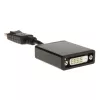 InLine cable adaptador DisplayPort, DisplayPort macho a DVI-D 24+5 hembra, negro, 0,2m