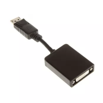 InLine cable adaptador DisplayPort, DisplayPort macho a DVI-D 24+5 hembra, negro, 0,2m