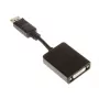 InLine cable adaptador DisplayPort, DisplayPort macho a DVI-D 24+5 hembra, negro, 0,2m