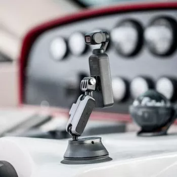 INSTA360 Soporte de ventosa para cámaras de acción (P-GM-132) - Negro