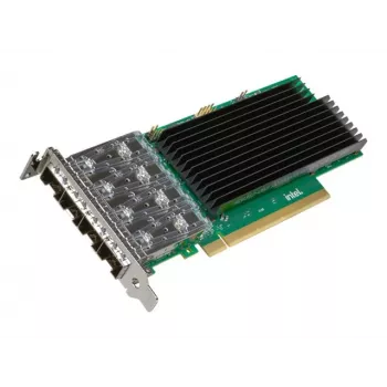 Intel Ethernet Network Adapter E835-XXVDA4 - adaptador de red - PCIe 4.0 x16 - 10/25 Gigabit SFP28 x 4 (pack de 5)
