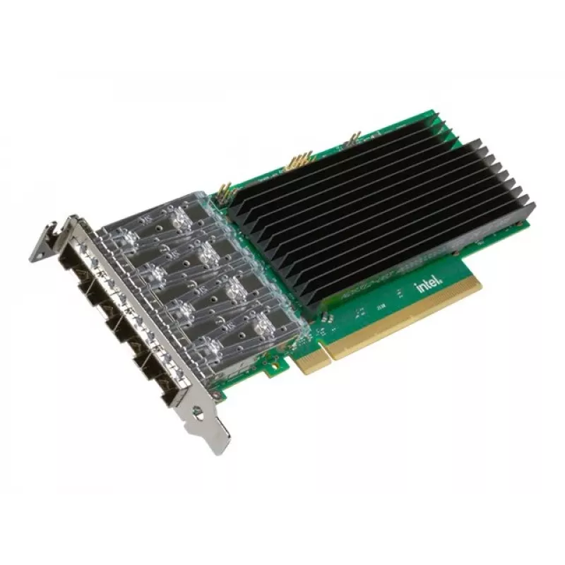 Intel Adaptador de red Ethernet E835-XXVDA4 - Adaptador de red - PCIe 4.0 x16 - 10/25 Gigabit SFP28 x 4 (pack de 5)