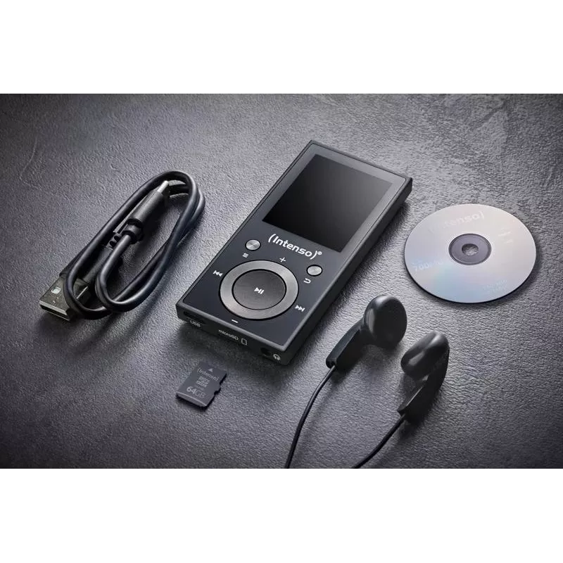 Intenso reproductor MP3 64GB negro