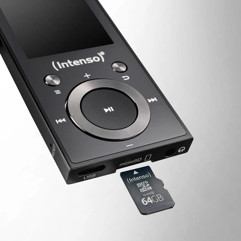 Intenso reproductor MP3 64GB negro