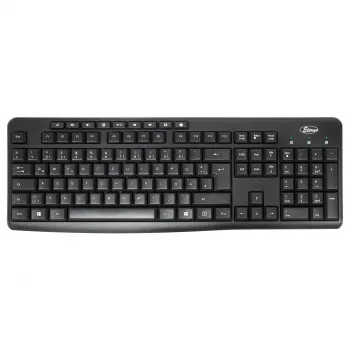 Inter-Tech AC KB-208 set inalámbrico de teclado y ratón, negro (88884137)