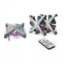 Ventilador Inter-Tech 120x120x30mm ALSEYE HALO X12 Kit