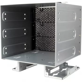 Inter-Tech IPC Soporte de montaje ER-47045-2 - de 3,5 pulgadas a doble SSD/HDD de 2,5 pulgadas, Negro