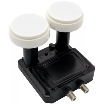 Convertidor Monoblock Twin INVERTO 7235 - 2 salidas, figura de ruido 0,2 dB, separación 6°, tipo F